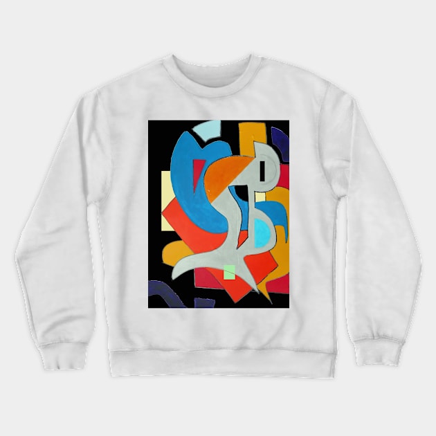 AB The works Crewneck Sweatshirt by TonyBroadbent